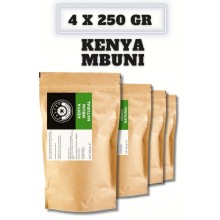 Castro Kenya Mbuni Natural Kahve  1000 Gr (4x250 Gr)
